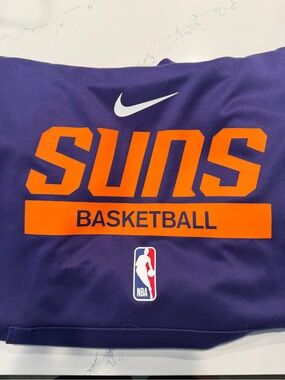 Nike Phoenix Suns Purple and Orange Basketball Tee
